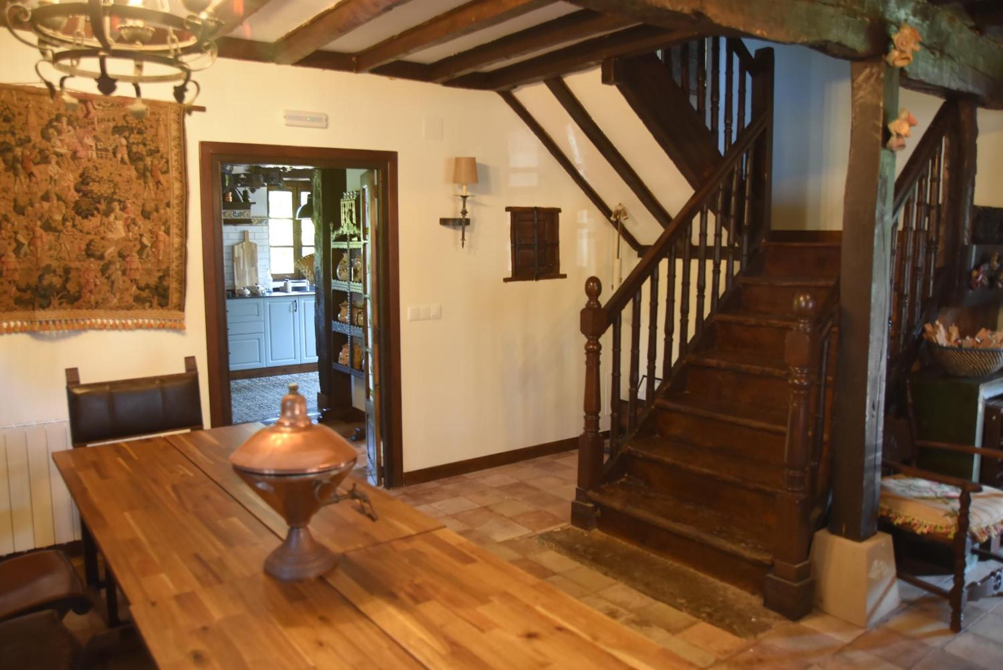 Espectacular Casa Rural En Castaneda Сокобио Экстерьер фото