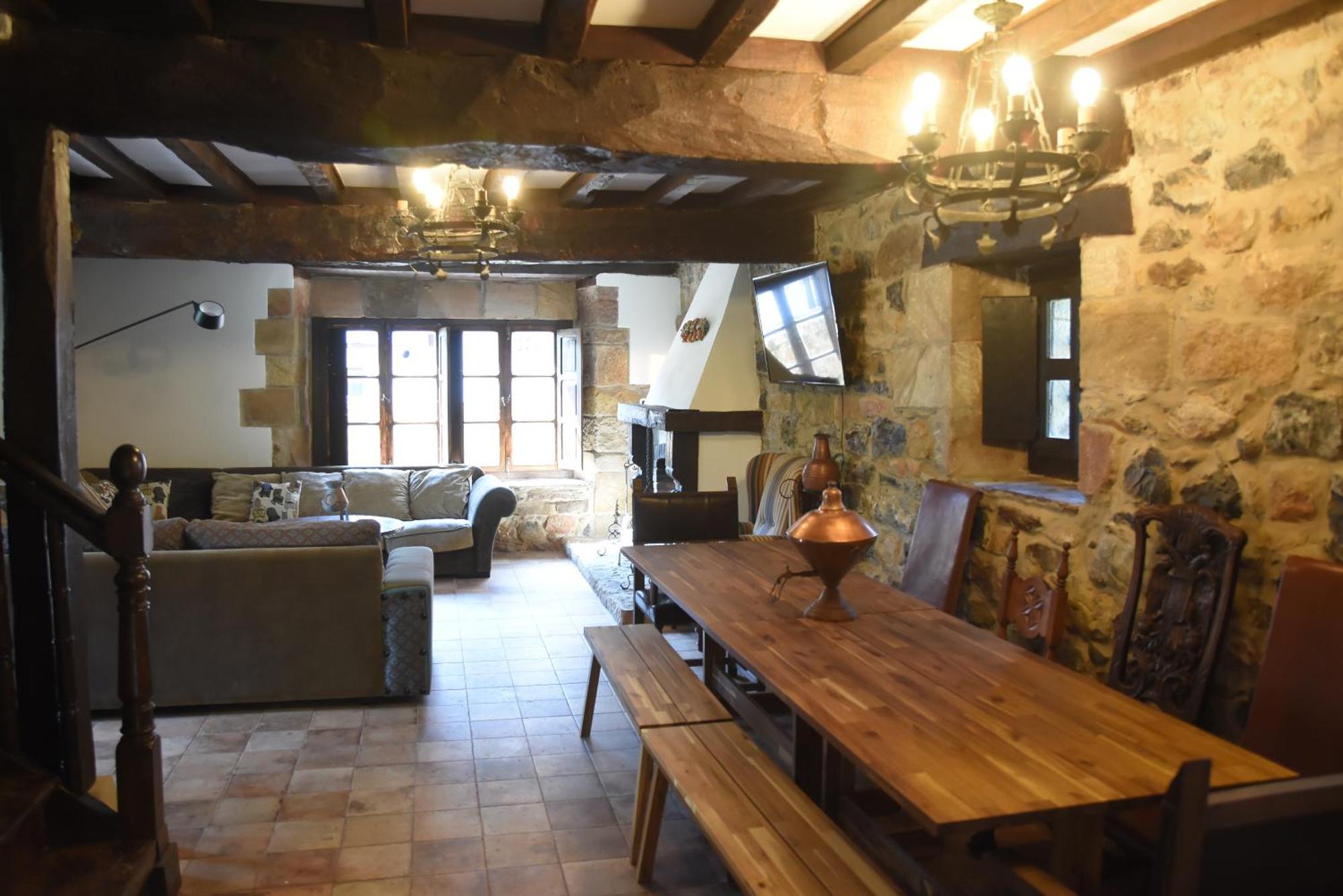 Espectacular Casa Rural En Castaneda Сокобио Экстерьер фото