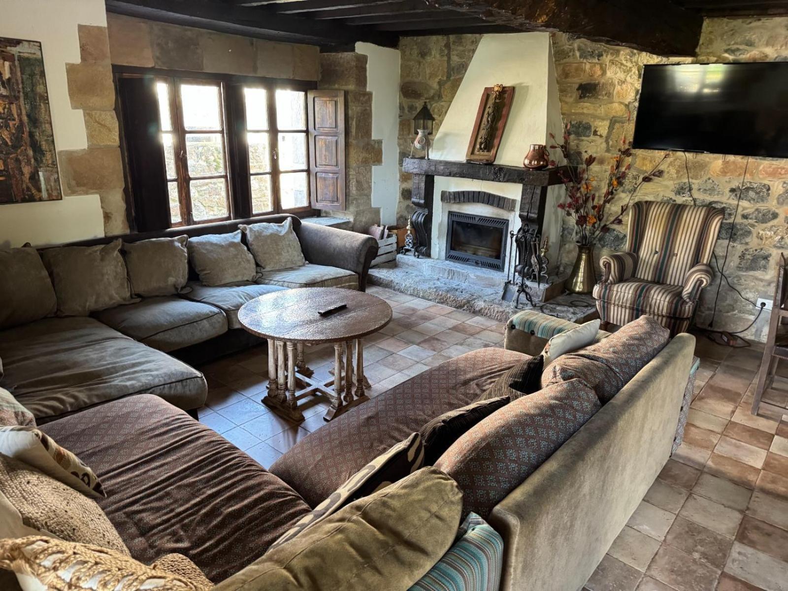 Espectacular Casa Rural En Castaneda Сокобио Экстерьер фото